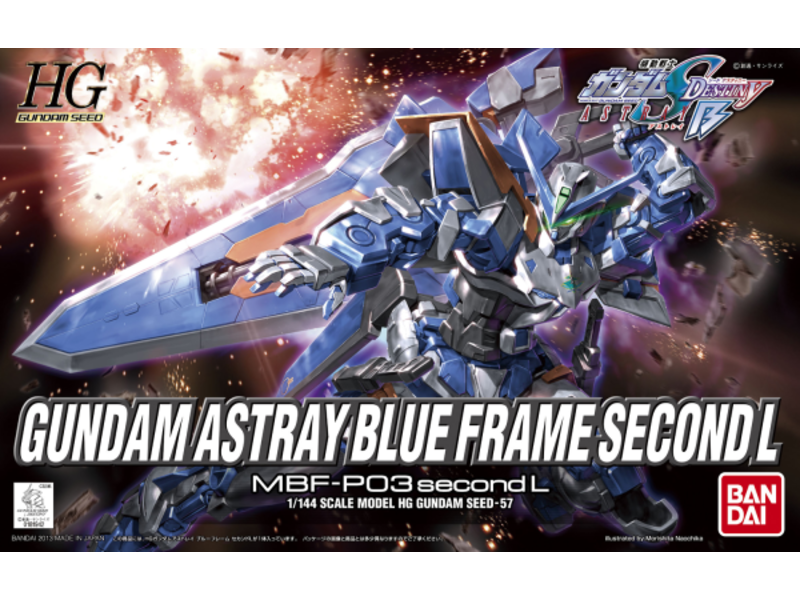 Bandai Gundam Astray Blue Frame Second L HG 1/144 Bandai