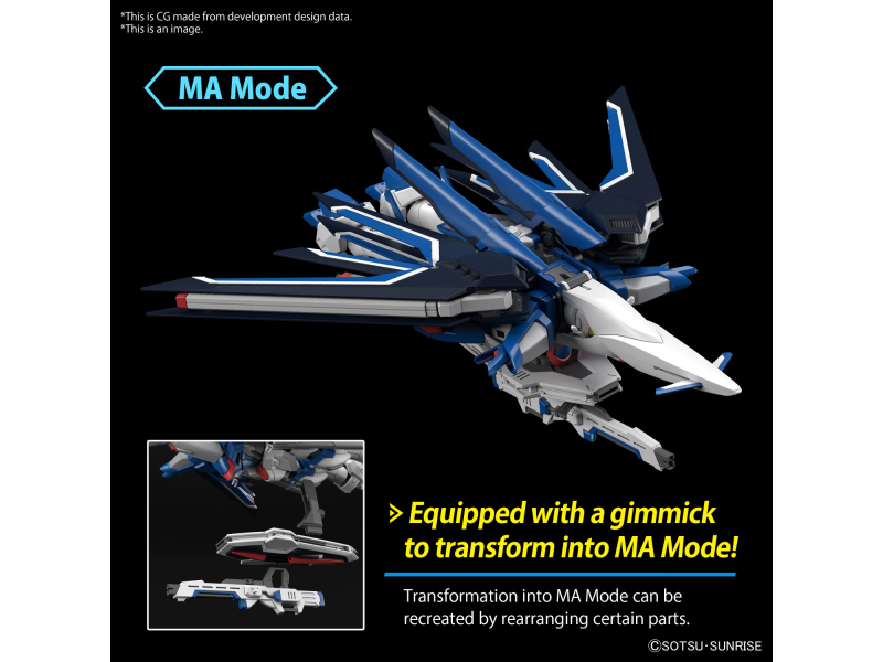 Bandai RISING FREEDOM GUNDAM HG 1/144 Bandai