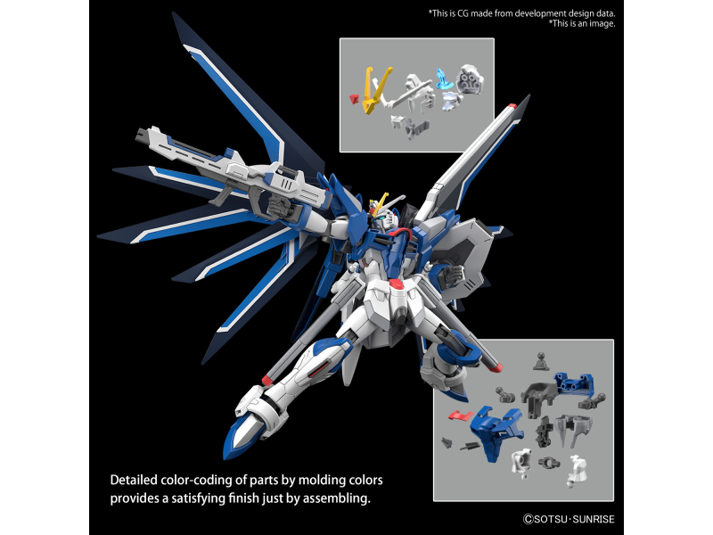 Bandai RISING FREEDOM GUNDAM HG 1/144 Bandai
