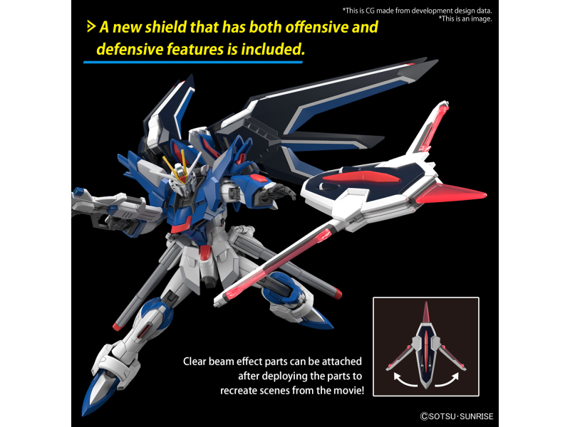 Bandai RISING FREEDOM GUNDAM HG 1/144 Bandai