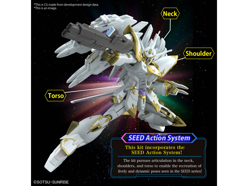 Bandai BLACK KNIGHT SQUAD Cal-re.A HG 1/144 Bandai