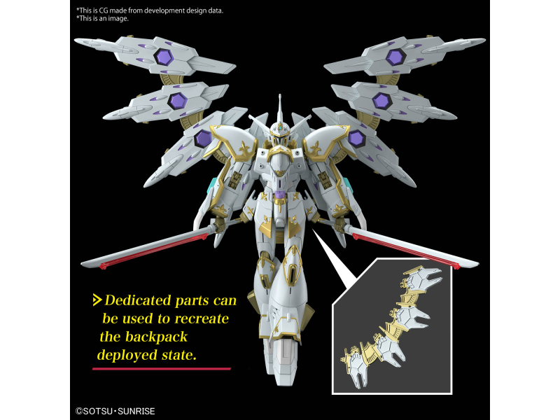 Bandai BLACK KNIGHT SQUAD Cal-re.A HG 1/144 Bandai