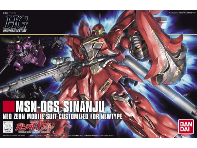 Bandai #116 Sinanju HGUC 1/144 Bandai