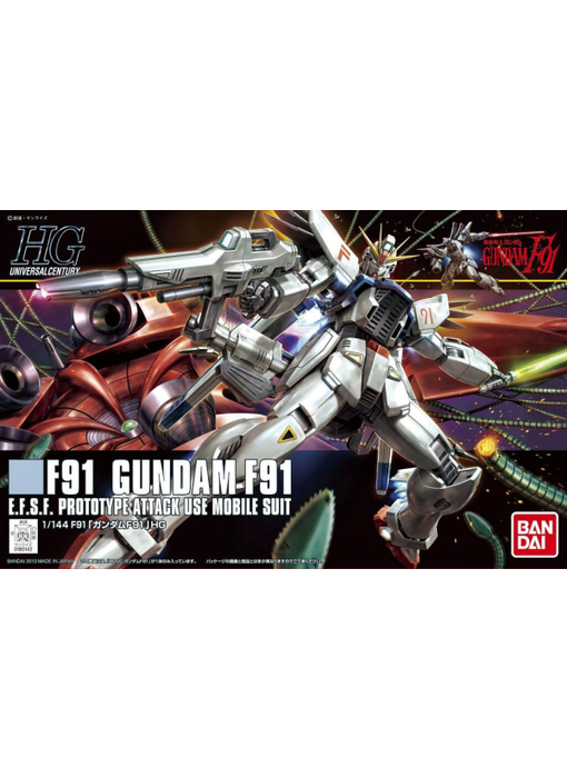 #167 Gundam F91 HGUC 1/144 Bandai