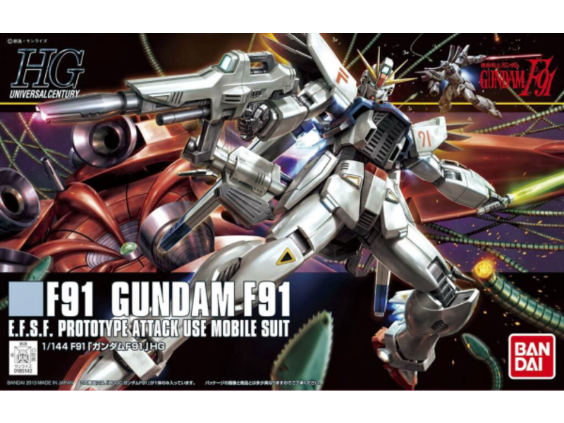 Bandai #167 Gundam F91 HGUC 1/144 Bandai