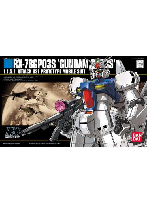 #25 GP03S Gundam HGUC 1/144 Bandai