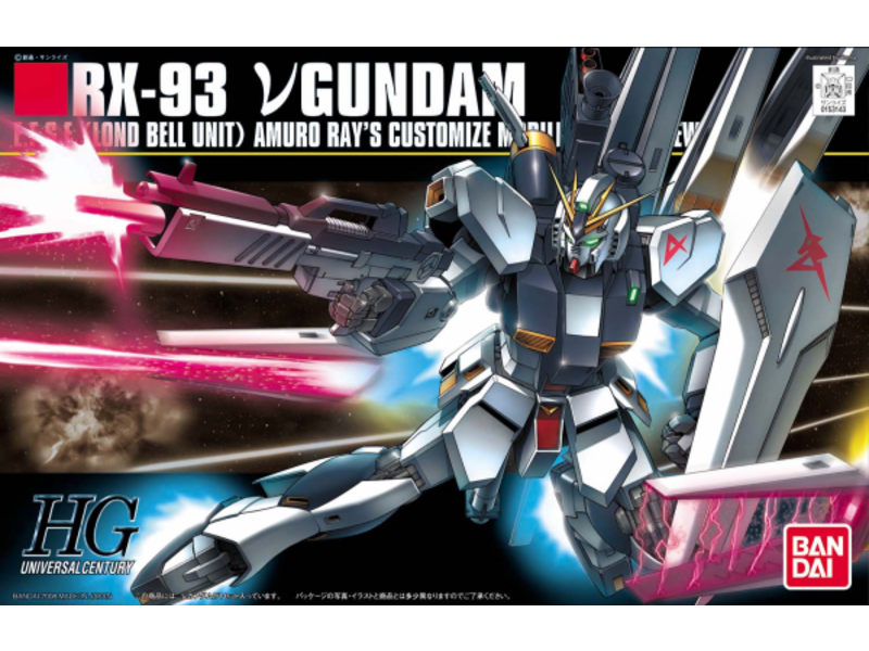 #86 Nu Gundam HGUC 1/144 Bandai