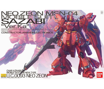 MSN-04 Sazabi Ver.Ka MG 1/100 Bandai