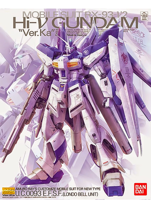 Rx-93-v2 Hi Nu Gundam Ver.Ka MG 1/100 Bandai