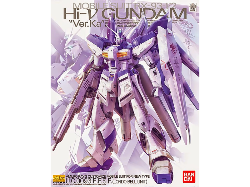 Bandai Rx-93-v2 Hi Nu Gundam Ver.Ka MG 1/100 Bandai
