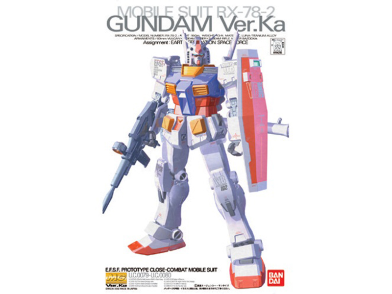 Bandai MG RX-78-2 Gundam Ver. Ka Bandai