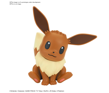 Pokemon Model Kit Quick!! 04 EEVEE Bandai