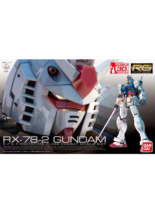 #01 RX-78-2 GUNDAM RG 1/144 Bandai