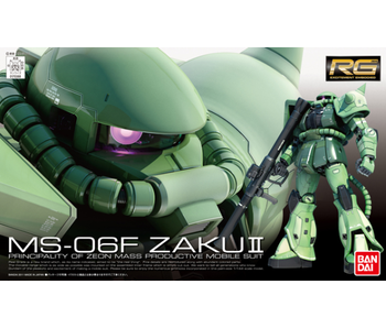 #04 MS-06F Zaku II RG 1/144 Bandai