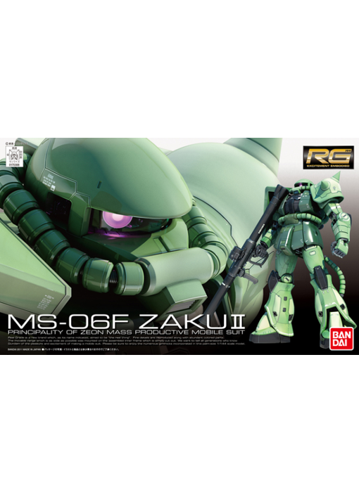 #04 MS-06F Zaku II RG 1/144 Bandai