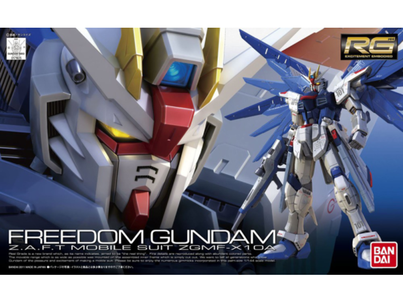 Bandai #05 Freedom Gundam RG 1/144 Bandai