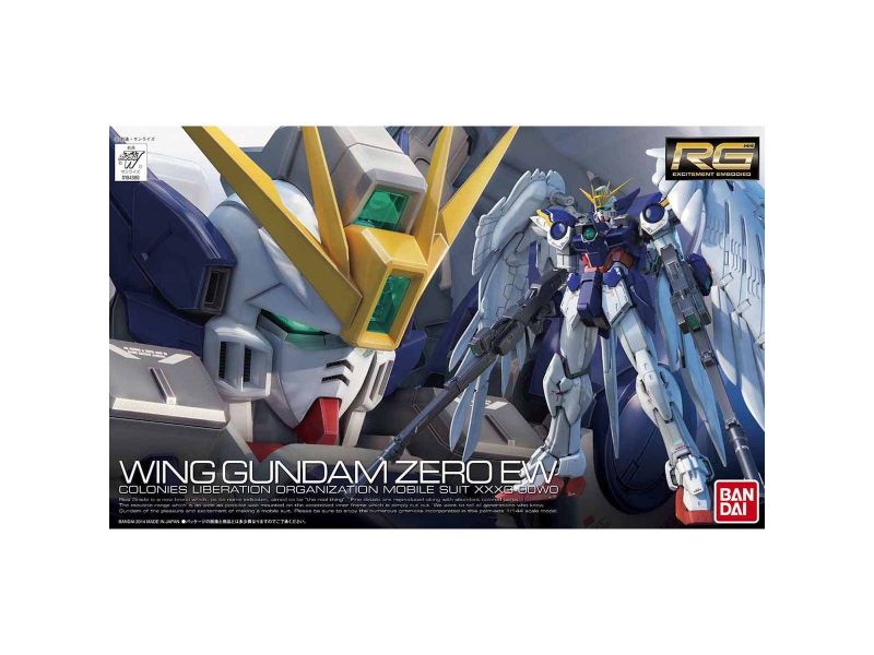 Bandai XXXG-00W0 Wing Gundam Zero EW RG 1/144 Bandai