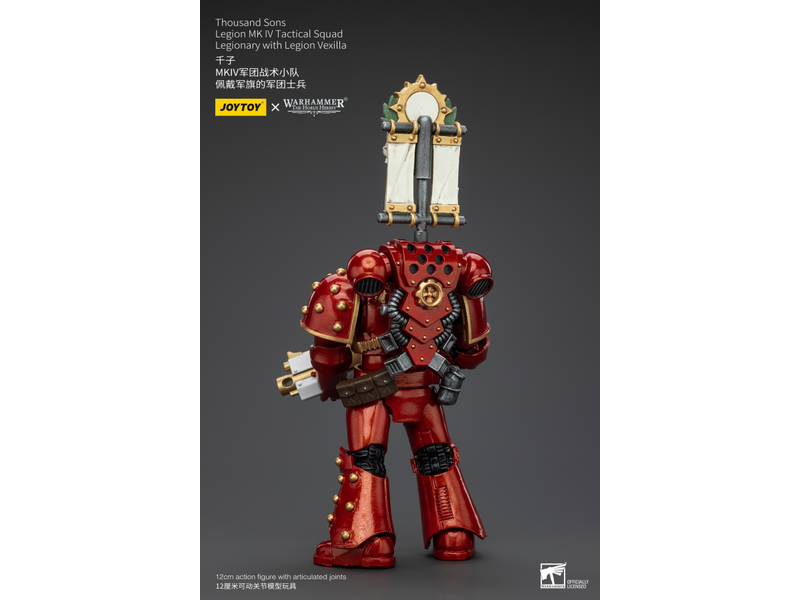 Joy Toy Legion MK IV Tactical Squad Legionary with Legion Vexilla Thousand Sons Joy Toy