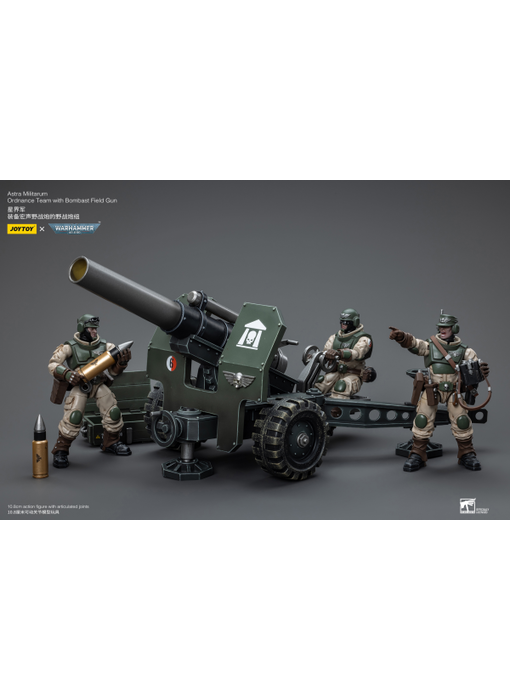 Ordnance Team with Bombast Field Gun Astra Militarum Joy Toy
