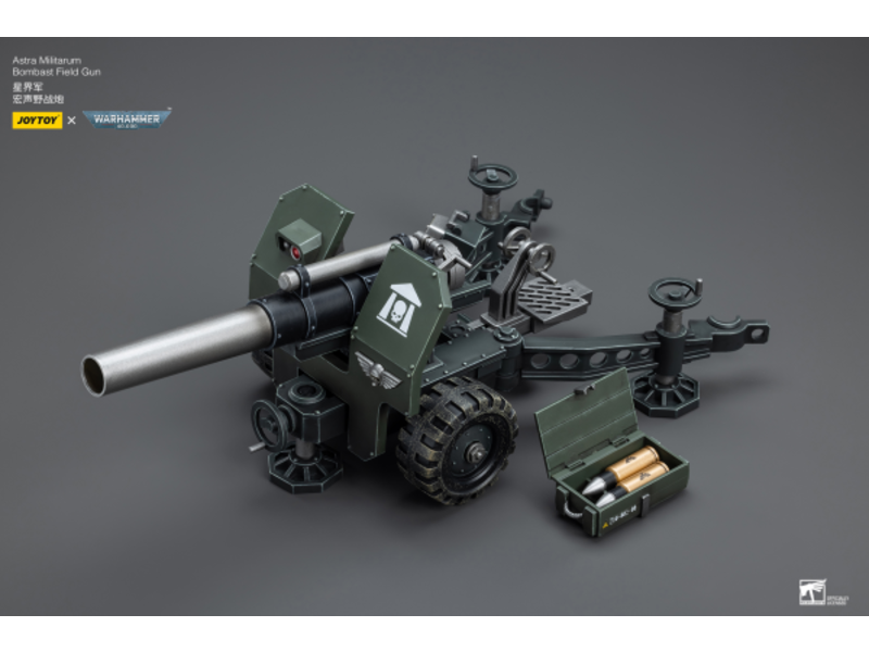 Joy Toy Ordnance Team with Bombast Field Gun Astra Militarum Joy Toy