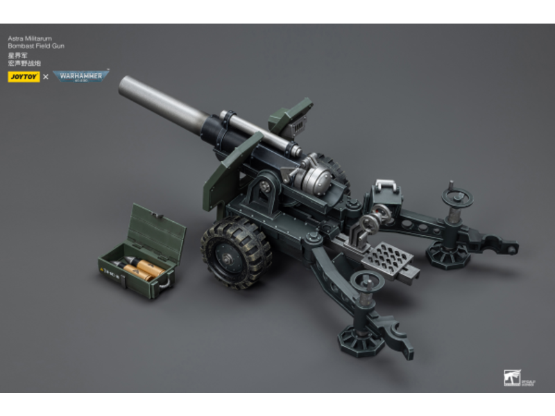 Joy Toy Ordnance Team with Bombast Field Gun Astra Militarum Joy Toy