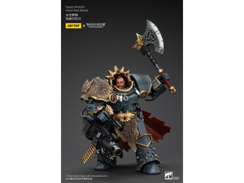 Joy Toy Hvarl Red-Blade Space Wolves Joy Toy