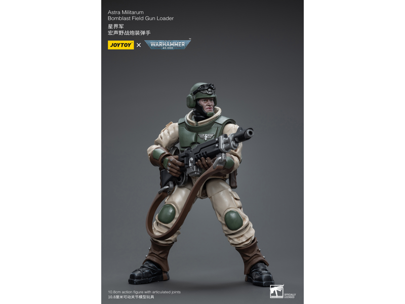 Joy Toy Ordnance Team with Bombast Field Gun Astra Militarum Joy Toy