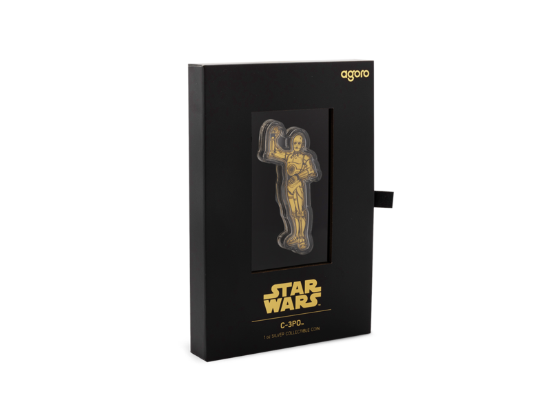 Agoro AGORO Star Wars™ C-3PO™ Coin 1oz Silver Collectible Coin
