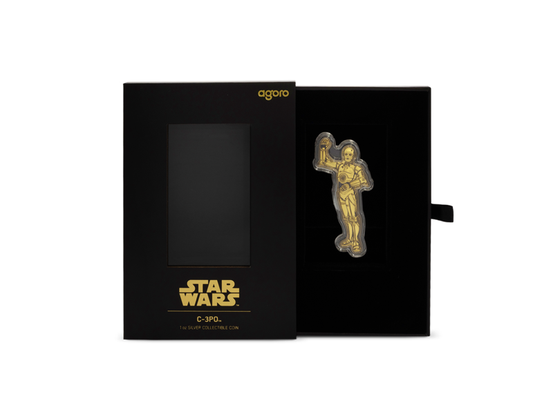 Agoro AGORO Star Wars™ C-3PO™ Coin 1oz Silver Collectible Coin