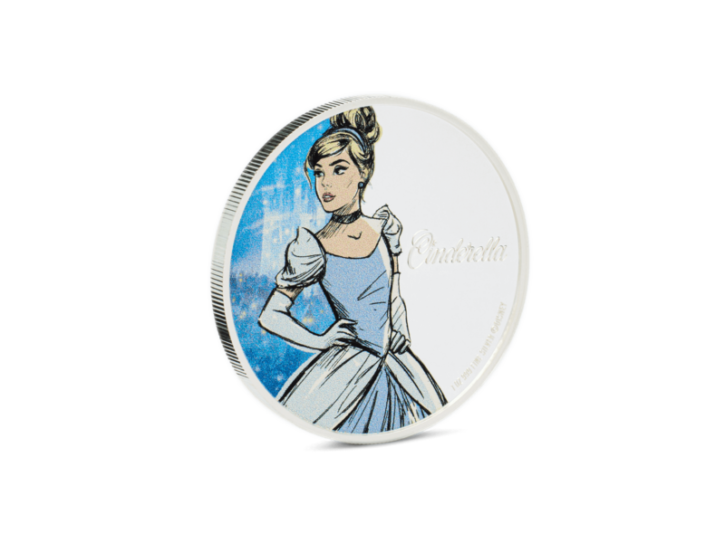 Agoro AGORO Disney - Disney Princess - Cinderella 1oz Silver