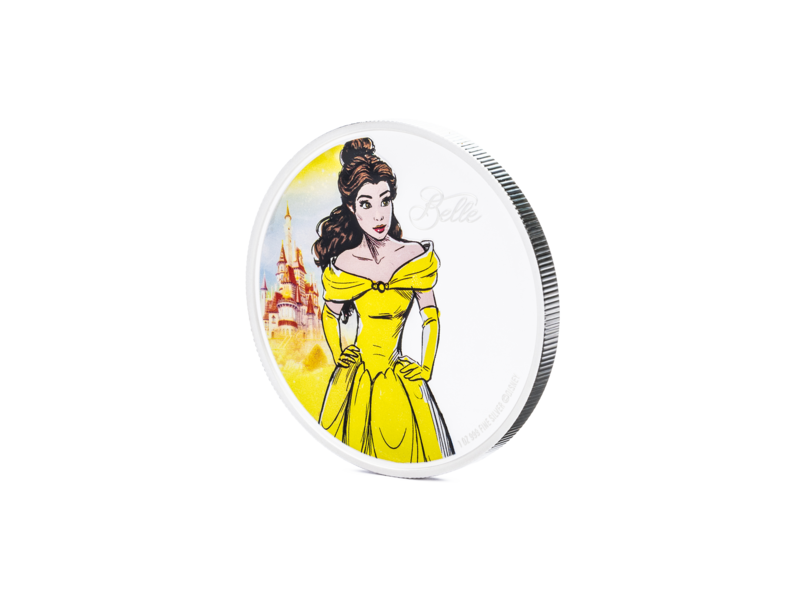 Agoro AGORO Disney - Disney Princess - Belle 1oz Silver