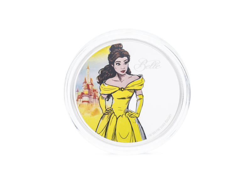Agoro AGORO Disney - Disney Princess - Belle 1oz Silver