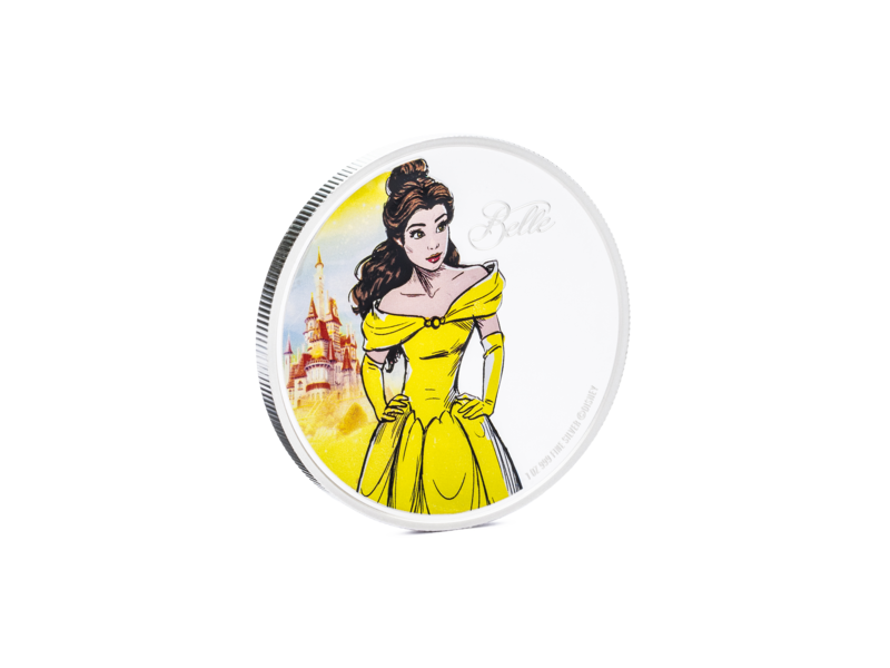 Agoro AGORO Disney - Disney Princess - Belle 1oz Silver
