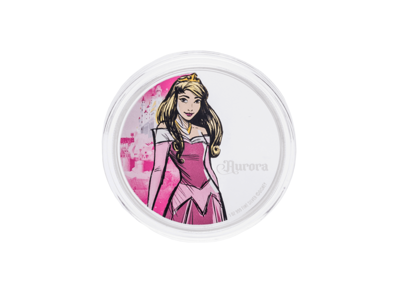 Agoro AGORO Disney - Disney Princess - Aurora 1oz Silver