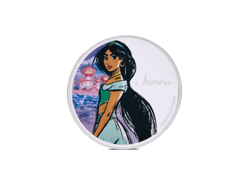Agoro AGORO Disney - Disney Princess - Jasmine 1oz Silver