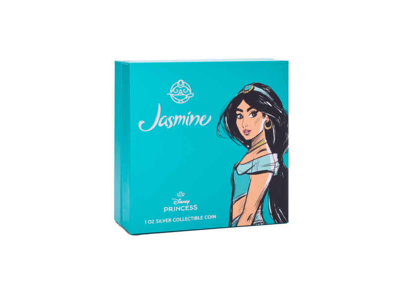 Agoro AGORO Disney - Disney Princess - Jasmine 1oz Silver