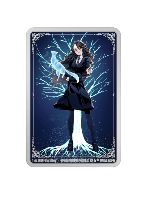 AGORO Warner - Patronus Hermione Granger 1oz Silver