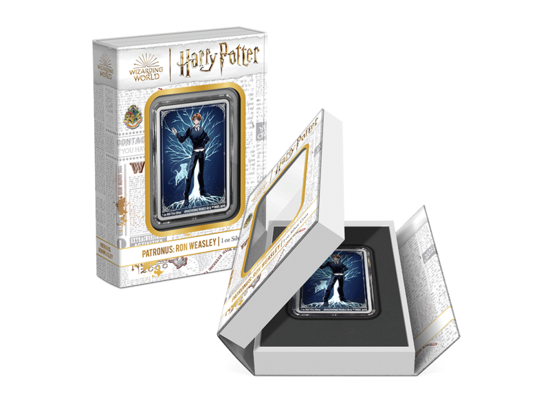 Agoro AGORO Warner - Patronus Ron Weasley 1oz Silver