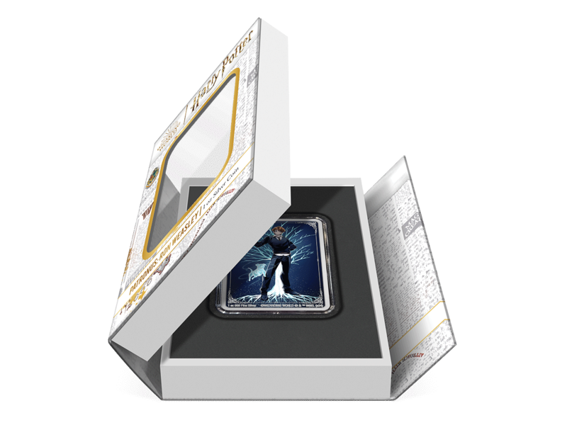 Agoro AGORO Warner - Patronus Ron Weasley 1oz Silver
