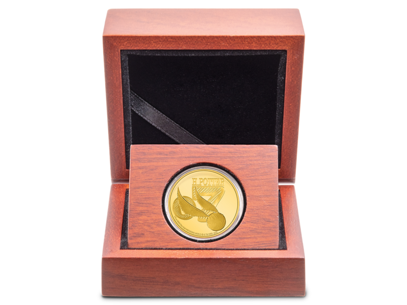 Agoro AGORO Harry Potter Classic-2022 Golden Snitch 1/4oz Gold