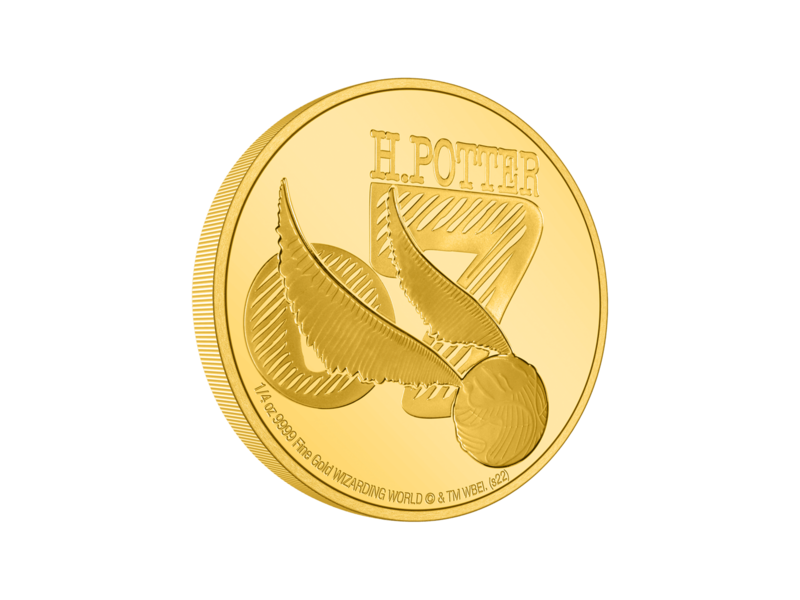 Agoro AGORO Harry Potter Classic-2022 Golden Snitch 1/4oz Gold