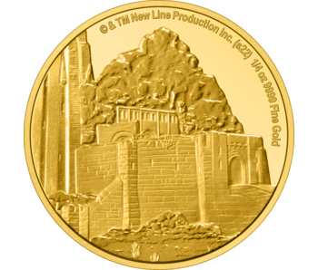 AGORO LOTR Middle Earth - Helms Deep 2022 1/4 oz Gold
