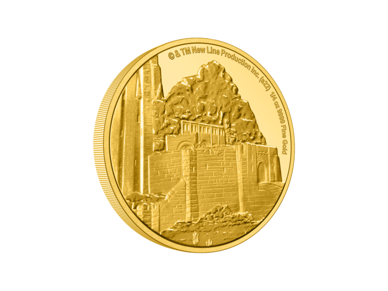 Agoro AGORO LOTR Middle Earth - Helms Deep 2022 1/4 oz Gold