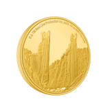 Agoro AGORO Warner LOTR - Middle Earth - Argonath 1/4oz Gold 2023