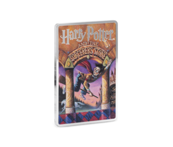 AGORO Harry Potter Book Covers Harry Potter and The Sorcerers Stone 2oz Silver