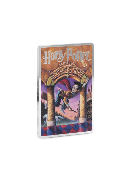 AGORO Harry Potter Book Covers Harry Potter and The Sorcerers Stone 2oz Silver
