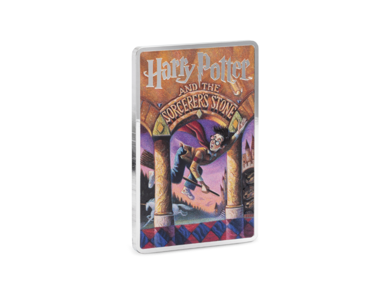 Agoro AGORO Harry Potter Book Covers Harry Potter and The Sorcerers Stone 2oz Silver