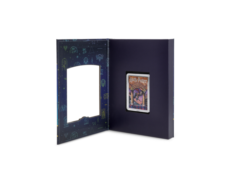 Agoro AGORO Harry Potter Book Covers Harry Potter and The Sorcerers Stone 2oz Silver