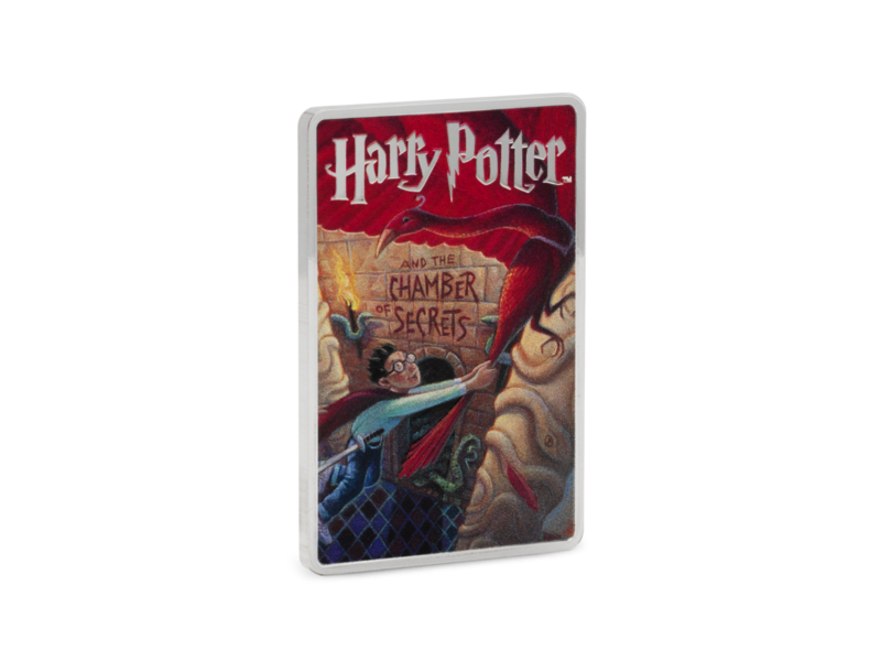 Agoro AGORO Harry Potter Book Covers Harry Potter and the Chamber of Secrets 2oz Silver