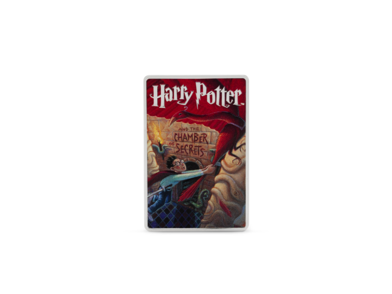 Agoro AGORO Harry Potter Book Covers Harry Potter and the Chamber of Secrets 2oz Silver